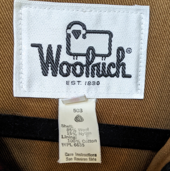 Vintage Mackinaw Woolrich Size 44 Red Buffalo Plaid Wool Hunting Jacket Coat USA - Picture 5 of 7